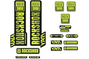 STAR SAM Rock Shox Yari 2018 Fork Bike Compatible Stickers 29"