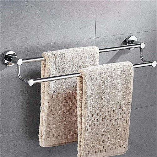 Preisvergleich Produktbild Handtuchhalter Handtuch Regal / Multifunktionsdrucker Handtuchhalter Edelstahl SUS304 Handtuch Storage Wand Bad Handtuchhalter, Handtuchhalter für Badezimmer (Größe: 80 cm)