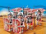 Mit 6 Figuren und Zubehör Playmobil 5393 - Römer-Angriffstrupp