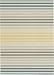 Produktbild F&S AUTUMN STRIPES 120 x 170 cm Beige Gelb FLACHWEB TEPPICH in SISAL-OPTIK für IN & OUTDOOR für Wohnzimmer, Flur, Schlafzimmer, Büro, Balkone und Terrassen. Hergestellt in WEST EUROPA für Apricot Luxemburg.