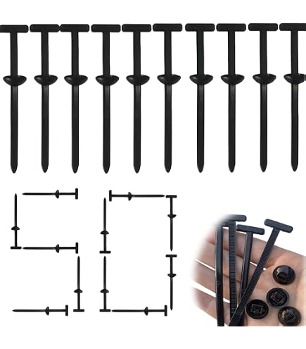 Lot De 150 Attaches De Câble Autobloquantes En Plastique Robuste | Fixation Rapide Pour Pare-chocs, Garde-boue, Réparations Auto Et Bricolage