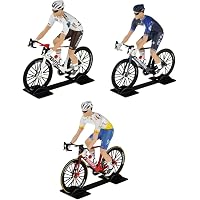 OPO 10 Lot de 2 Figurines Coureurs Cyclistes Tour de France 2023 - Compatible avec SOLIDO 1/18 - TDF12-13