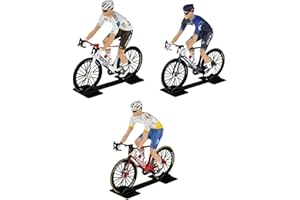 OPO 10 - Lot de 3 Figurines Coureurs Cyclistes Tour de France 2023 - Compatible avec SOLIDO 1/18 - TDF12-13-16