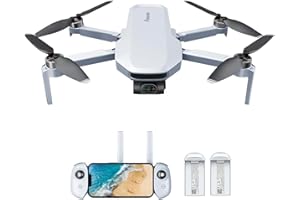 Potensic ATOM GPS Dron con Cámara 4K Adultos, Menos de 249g, 6km Transmisión, Estabilización en 3 ejes, 2 baterías para un tiempo máx. de vuelo de 64 min, regreso automático, QuickShots, C0