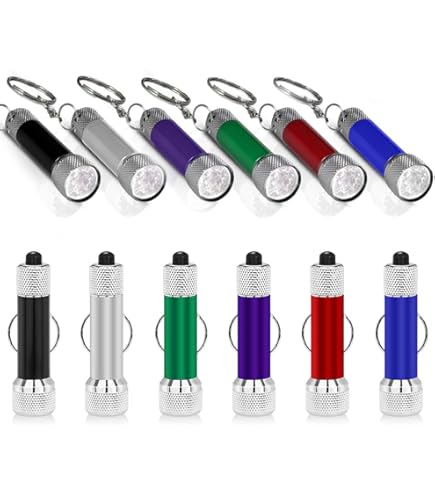 Mini Lampe Torche De Poche LED, Porte-clés Idéal Pour Le Camping Et La Randonnée Des Enfants