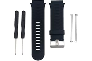 Waekethy Bracelets pour Garmin Forerunner 920xt, Silicone Sports Remplacement Bracelet de montres Compatible avec Garmin 920xt