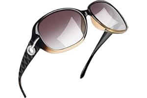 Joopin Occhiali da Sole Polarizzati da Donna Quadrati Grandi Moda Farfalla Occhiali Donna Oversize Protezione UV400