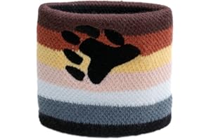Schweißband Motiv Fahne/Flagge Gay Pride Bear + gratis Aufkleber, Flaggenfritze®