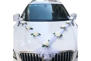 Guirlande De DéCoration Mariage Voiture,Deco Voiture Mariage,Voiture De DéCoration Mariage pour décoration voiture mariage ratan décorations guirlande décorative voiture