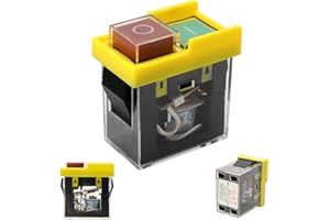 KJD6 250V 6A Interrupteur électromagnétique AYWHP interrupteur machine outil,Interrupteur étanche Magnétique, Interrupteur D'outil, Bouton de Démarrage, Classe de Protection IP55