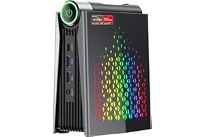 ACEMAGICIAN Mini PC Windows 11, AMD Ryzen 7 Pro 5875U (8C/16T, up to 4.5Ghz) 16GB RAM 512GB NVMe SSD Mini Gaming PC, Mini Desktop Pc with 3-mode Adjustment, WiFi 6/BT5.2/HDMI/DP/Type-C 3 SCREEN OUTPUT
