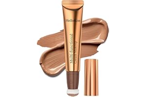 ANGLICOLOR Liquid Blush Beauty Wand, Contour Make-up-Stick with Cushion Applicator, Full Coverage Face Highlighter Gesichts und Bronze Stick, 3-in-1 Nose Body Blendable Silky Cream Concealer Pen