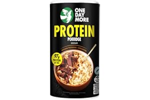 OneDayMore Porridge aux protéines au chocolat délicieux - Idéal pour la musculation et la nutrition sportive, 450g