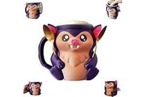 CADUOLA The Bat Ice Pint Holder, Ice Cream Pint Holder, Beer Can Holder with Two Spoons, Reusable Cute Popsicle Holders Holds 473 Ml/16 Oz Pints, Gift for Cat Lovers, Fun Party Accessory