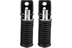 EBTOOLS Pedalini Passeggero Universali Beta Racing 50 Rr - Coppia Pedane Passeggero Posteriore Per Moto Pedane Poggiapiede Motocicletta Pedane Poggiapiedi Posteriore Motore Ruota Di Cambio Pedane Per Gn125