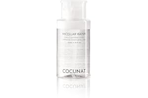 COCUNAT - Agua Micelar 3 en 1 - Limpia, Tonifica y Desmaquilla - Aloe Vera - Lavanda - Apta Pieles Sensibles - Sin Siliconas ni Parabenos - 200 ml