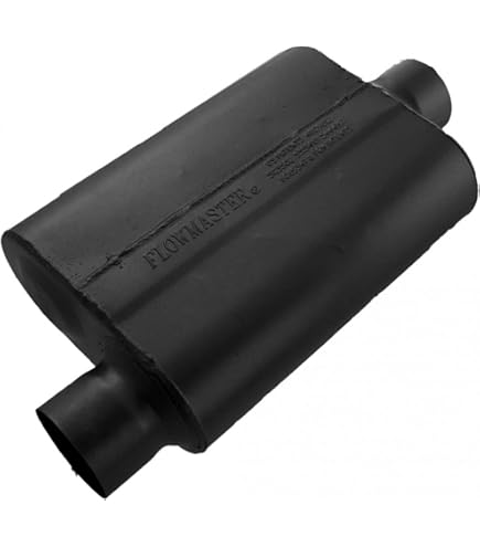 Flowmaster Flow FX Chambered Muffler – 3.00" Center In / 2.50" Dual Out –Moderate Sound – Stainless Steel – Affordable Performance For Modern Trucks, Muscle Cars & Daily Drivers (72198 - Foto 4