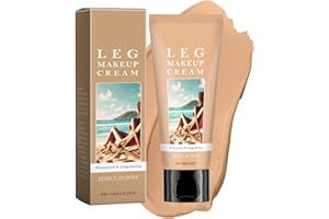 CLAWREX Bein Make Up Wasserfest, Body Coverage Perfector ohne Übertragung, Tattoo Abdecken Wasserfest für Krampfadern, Skin Perfecting Körper Make Up Wasserfest, Gleicht den Haut Aus(Dunkle Hautfarbe,100G)