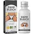 1 PCS Snow Bleach For Private Area Areas Underarm Neck Armpit Knees Elbows Dark Skin Dark Edn492 (White, One Size)