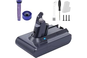 NZBS 6000mAh V6 Ersatzakku für Dyson V6 Akku Kompatibel mit DC62 DC58 DC59 DC61 Animal DC72 DC74 SV03 SV05 SV06 SV07 SV09 Handstaubsauger