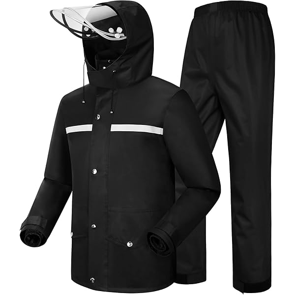 Ensemble De Pluie PVC Coverguard Pluvio - Jaune - 200g/m² - Capuche Intégrée