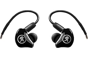 Mackie MP-240 2-Wege-Hybrid-In-Ear-Kopfhörer + Mackie MP-BTA Bluetooth-Empfänger