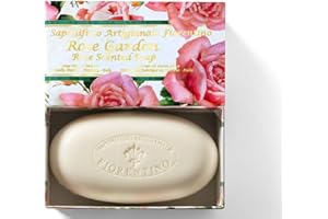 Saponificio Artigianale Fiorentino, Rosa Garden, Sapone Solido Per Le Mani 300g