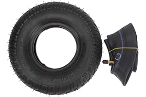MXZZAND 2.80‑2.50‑4 Neumático y tubo interior Ancianos Movilidad Scooter Rueda Neumático Tubo interior Neumático de goma inflable