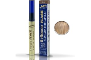 Extreme Makeup Mascara Ritocco Flash BIONDO DORATO - Tubetto - Senza Alcool - Pen - 1 Unità - Tutti i Tipi di Capelli - Biondo