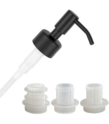 Dispenser Di Sapone In Acciaio Inox 'Zagreb' - 2 Pezzi Per Upcycling Da Bottiglie Usate - Foto 4