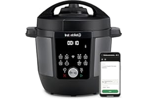 Instant Pot Plus – Multicooker 9 in 1 da 5,7L in acciaio inossidabile spazzolato, cuoce a pressione, cottura lenta, cuociriso, rosola, prepara yogurt, scalda, cuoce a vapore, sous vide, sterilizza