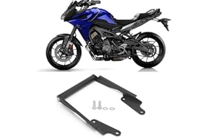 Eulbevoli Motorcycle GPS Navigation Bracket,Alloy Motorcycle Mobile Phone Mount,Sturdy and Durable Navigation Mounting Bracket,Bar Replacement for Yamaha MT‑09 Tracer 900 2015‑2017