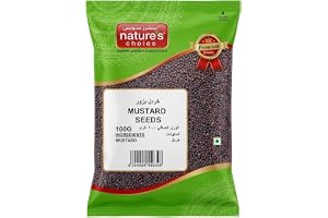 Natures Choice Mustard Seeds 100G, Green & Red, 100 gm