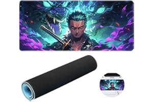 MEZHEN Alfombrilla Anime Alfombrilla de Ratón Gaming Alfombrilla Escritorio Anime Mousepad Jugadores Escritorio Oficina Antideslizante
