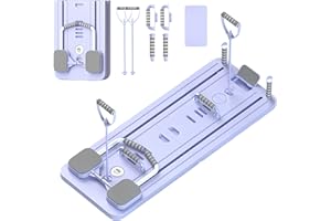 AUEZONA Pilates Reformer, Foldable Pilates Board, Multifunctional Pilates Reformer Machine with Abdominal Training, Automatic Rebound Resistance Bands and Push up, Pilates Gym Equipment for Home