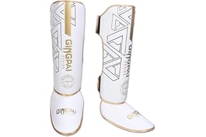 OLYSPM Espinilleras Kick Boxing,Espinilleras Muay Thai con Forro Amortiguador para Proteger Las Pantorrillas y los Pies,Espinilleras MMA para Boxeo,Sparring,Kickboxing,Karate