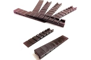 HARDWARE FOR YOU Pack of 36 Furniture Alignment LEVELLER Wedges Adjustable Wedge 1MM - 8MM (Brown)