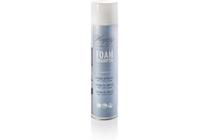 Hagerty Foam Shampoo Mousse nettoyant textiles I Produit de nettoyage pour les tapis, les moquettes et les tissus délicats I Détachant pour un nettoyage facile et efficace, Taille unique