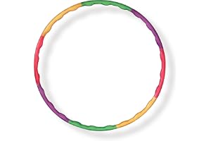 Playnxt Happy Hoops Junior Hula Ring for Kids, Age 4 Years Above | 8 detachable pieces with adjustable size, ideal for indoor & outdoor play