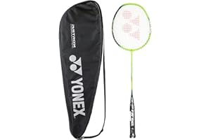 Yonex Astrox 01 Feel Raquette de badminton avec cordes, vert citron, graphite