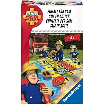 Ravensburger Mitbringspiel Feuerwehrmann Sam Würfelpuzzle – Farbspiel Für Kinder Ab 3 Jahren