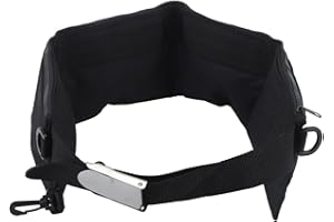 RITOEASYSPORTS Waist Snorkeling Diving Weight Belt with Pockets,Quick Release Nylon 600D Oxford Cloth Dive Weight Belt Webbing Waist Belt for Free Diving