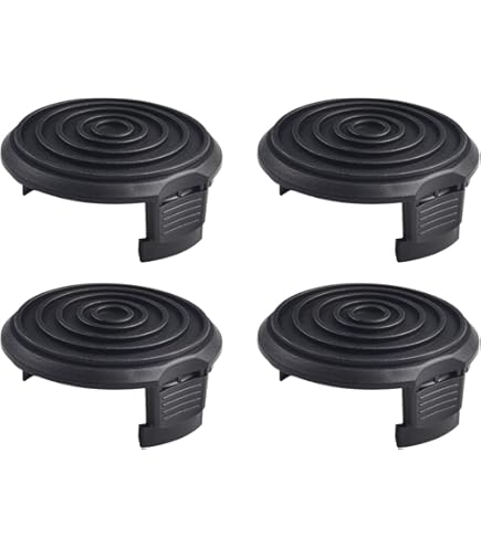 4x Rasentrimmer Spulenabdeckung Für Worx WA0010 - Kompatibel Mit WG160 WG163 WG165 Serie
