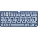 Logitech K380 Clavier Bluetooth multi-appareils pour Mac, commutation facile entre jusqu'à 3 appareils, touches ciseaux, batt