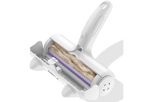 Sebtle Pet Hair Remover Roller,Reusable Animal Hair Removal Brush for Dogs and Cats,Lint Remover Easy to Clean Pet Fur from Carpet,Sofa,Bedding,Furniture and Rugs,White