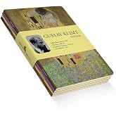 Retronote Gustav Klimt 4'l&uuml; Defter Seti 1, Gold Series, &Ccedil;izgisiz, 64 Sayfa, 14x21 cm, Standart
