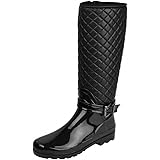 womens quilted wellies