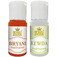 Mr. Kool Food Essence Biryani, Kewda 20 ml (Pack of 2) For Used in Veg and Non Veg Biryani Culinary Essence Liquid Food Essence Flavouring Emulsions