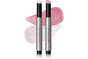KIMUSE Juicy & Glowy Lip Balm Duo, balsamo per le labbra colorato, Tinta Idratante per Labbra, vegano, lucido