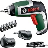 Bosch ak&uuml;l&uuml; tornavida IXO (7. nesil; 3,6 V; 2,0 Ah; 5,5 Nm; set a&ccedil;ılı ve eksantrik başlık dahil; mikro USB kablosu; 190 viday
